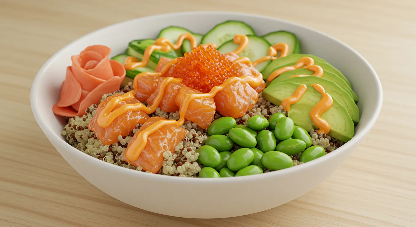 Quinoa Sushi Bowl